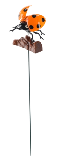 Stabilní kovová tyčka pro snadné zapíchnutí