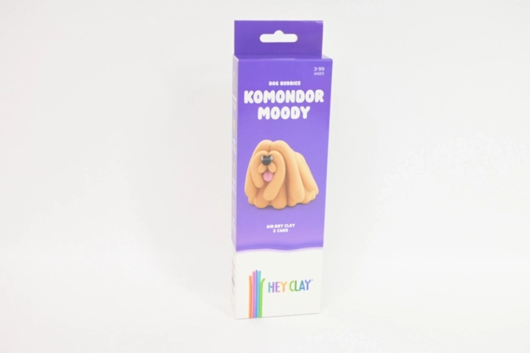 Hey Clay Psi přátelé komondor – kreativní modelovací hmota (3 balení)