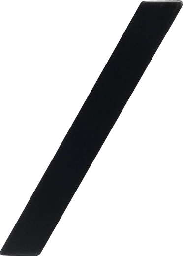 Domovní lomítko 95 mm z nerezové oceli – černá matná