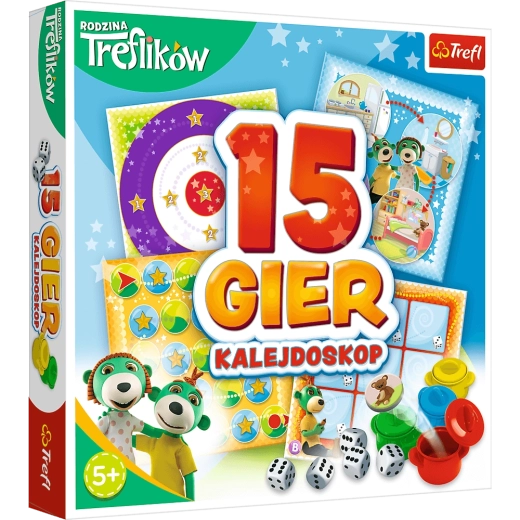 Kaleidoskop 15 her TREFLIKI – rodinná stolní hra