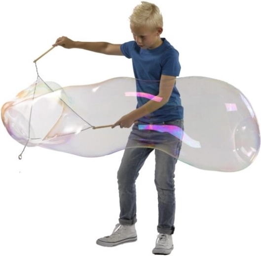 Obří bubliny během pár vteřin