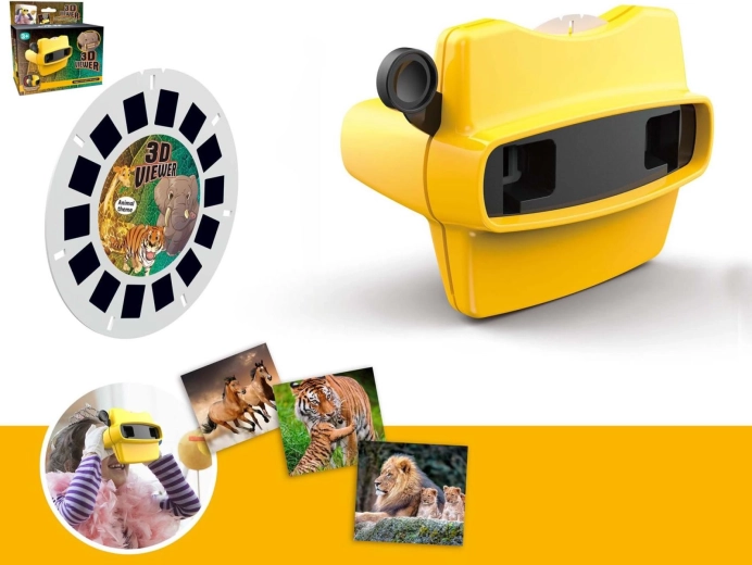 Projekční 3D brýle safari v krabičce