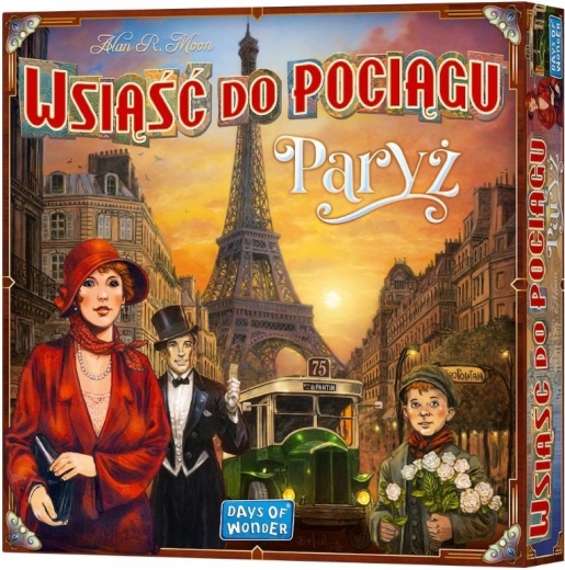 Vlakem po Paříži – rychlá rodinná stolní hra