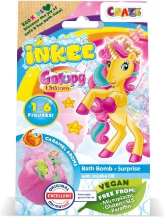 Inkee koupelová bomba s překvapením GALAXY UNICORN