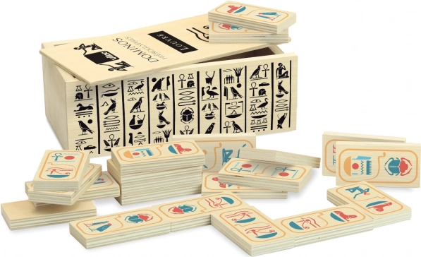 Vilac domino s hieroglyfy