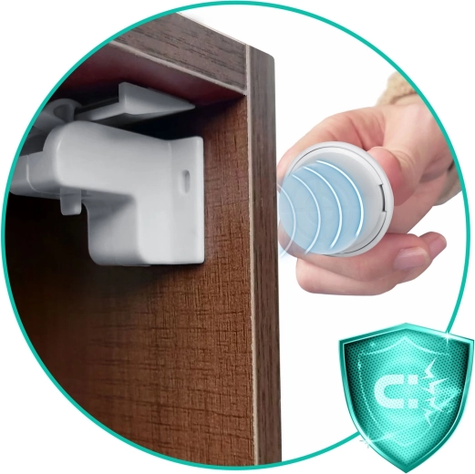 Skryté a bezpečné zavření skříněk