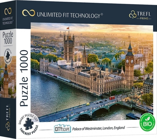 Trefl puzzle UFT Cityscape: Westminsterský palác Londýn 1000 dílků