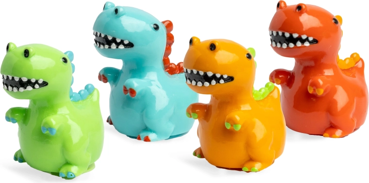 Hravý design dinosaura