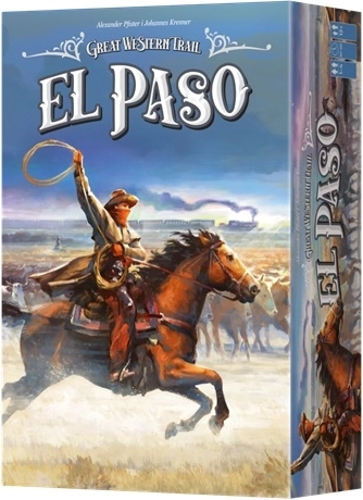 Rebel Great Western Trail: El Paso – desková hra