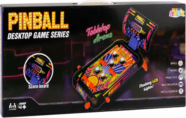 Arcade zážitek: LED světla, zvuky a hudba