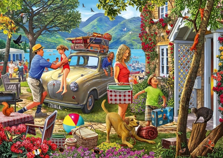Puzzle Prázdninové útočiště 1000 dílků