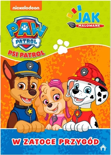Paw Patrol: Jak malované – Zátoka dobrodružství, část 1 – vodové omalovánky