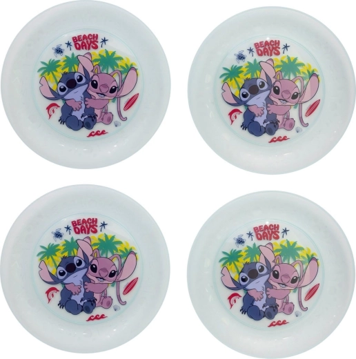 Dětské talířky STOR se STITCH, sada 4 ks