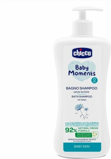 Chicco sprchový gel 2v1 na vlasy a tělo Baby Moments 500 ml