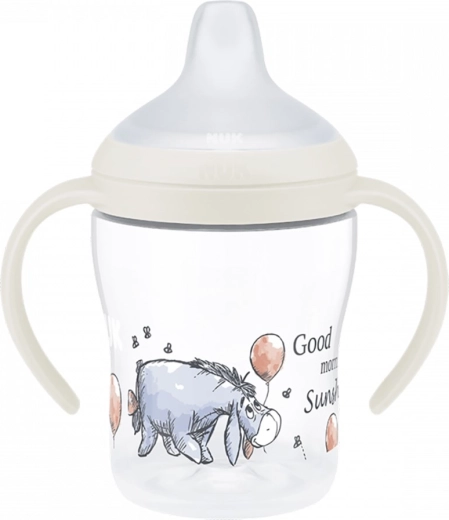 Učicí kojenecká láhev NUK Perfect Match DISNEY Medvídek Pú a Iáček 150 ml