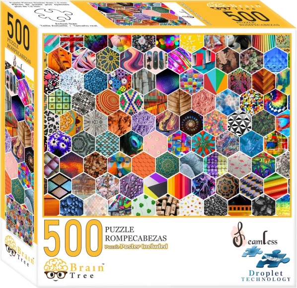 Puzzle obrázkové dlaždice 500 dílků Brain Tree