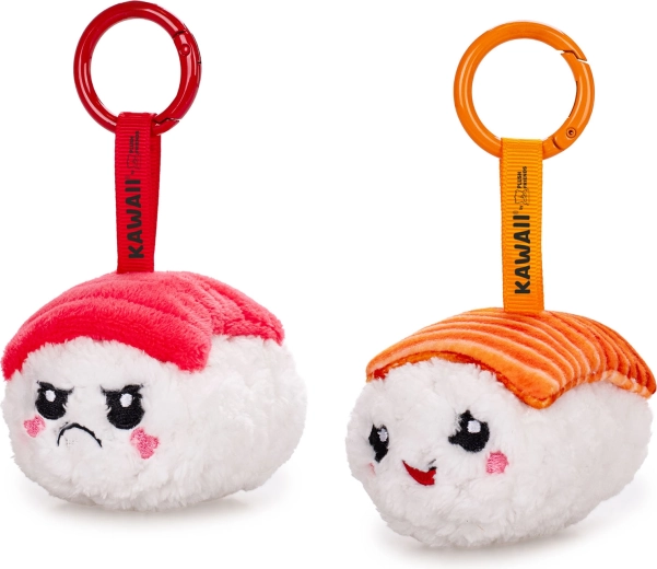 Plush Friends Kawaii plyšový přívěsek na klíče sushi nigiri 8 cm - 1 kus