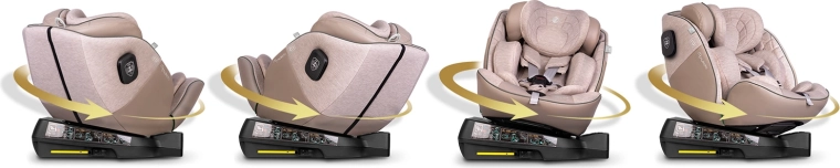 Otočná základna 360° pro snadný přístup