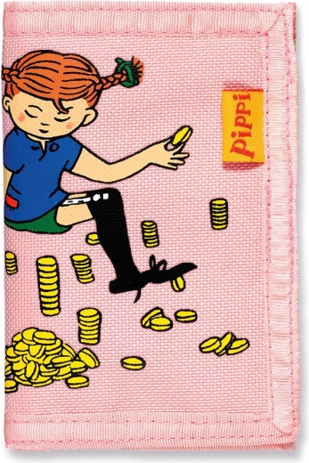 Růžová dětská peněženka Pippi