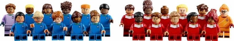 Týmy na míru z minifigurek