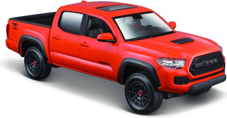 Model TOYOTA TACOMA TRD PRO 2023 1:24 oranžový