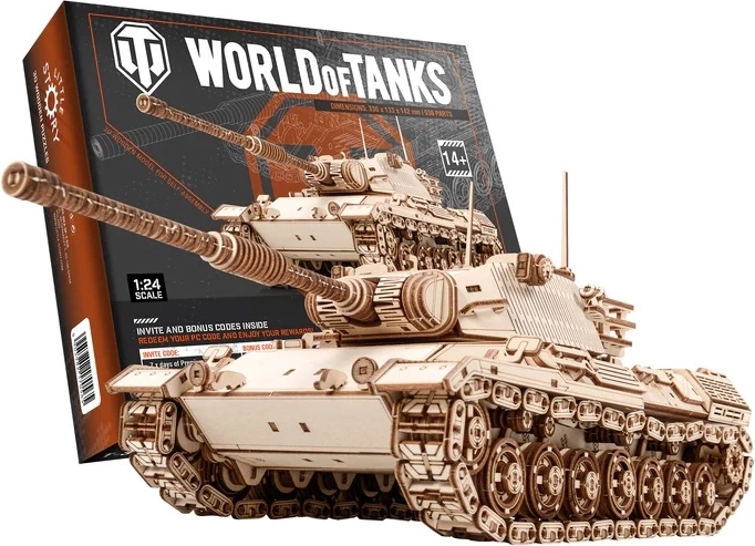 Little Story dřevěná 3D skládačka World of Tanks Leopard 1