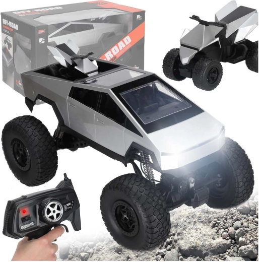 Dálkově ovládané terénní auto Cyber Pickup Truck 1:8 2,4 GHz