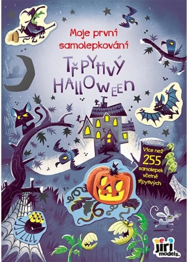 Moje první samolepkování třpytivý Halloween