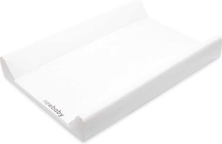 Měkká přebalovací podložka New Baby Basic white 49 × 70 cm