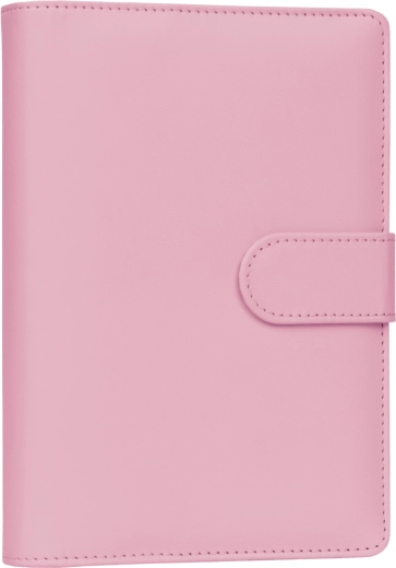 Notique týdenní kroužkový diář 2027 vyměnitelný – blush pink, 12,5 × 19 cm