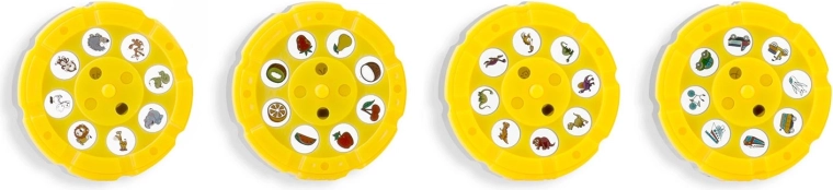 32 obrázků na 4 výměnných kotoučcích