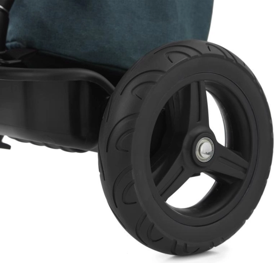 Lehký rám z hořčíkové slitiny a bezúdržbová kola