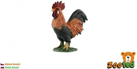 Plastová figurka kohouta 5cm