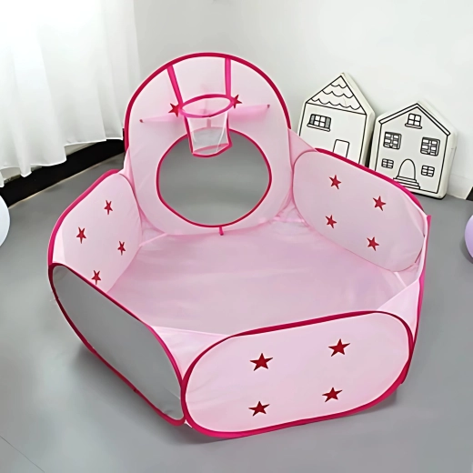 Suchý bazének s košem na míčky