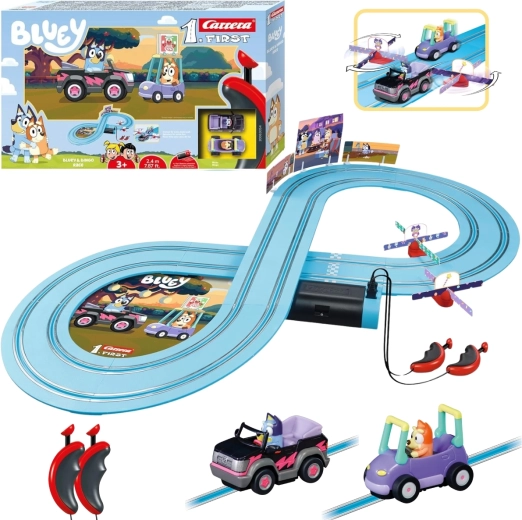 Carrera FIRST Bluey a Bingo závodní dráha 2,4 m