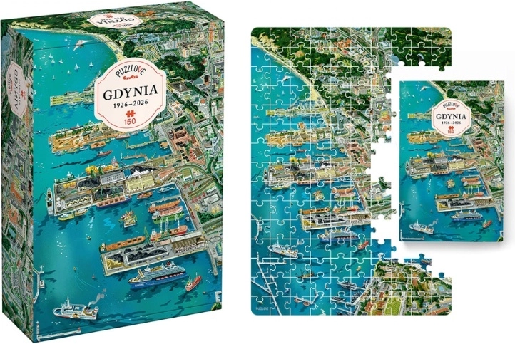 CzuCzu Puzzlove Gdyně 150 dílků