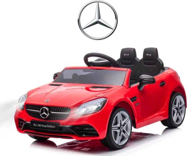Elektrické autíčko Milly Mally Mercedes-Benz SLC červené