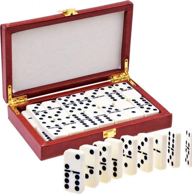 Klasická hra Domino v elegantní krabičce