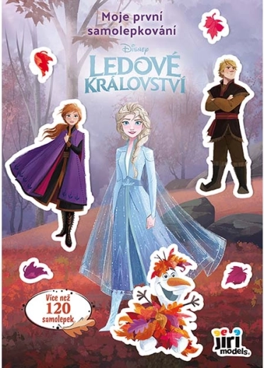Moje první samolepkování Ledové království