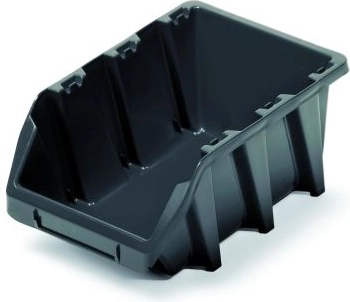 Plastový úložný box Bineer Long 120 × 77 × 60 mm černý