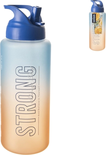 Láhev z tritanu moly blue-orange 1 l