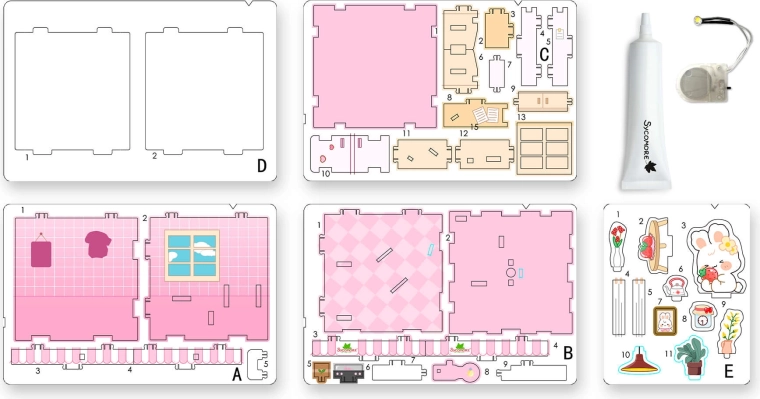 Chibi svět – mini box s králíkem
