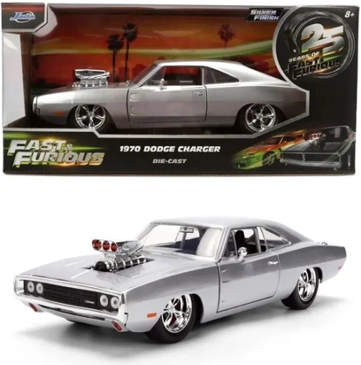 Jada Dodge Charger 1970 z filmu Rychle a zběsile, výroční edice 1:24