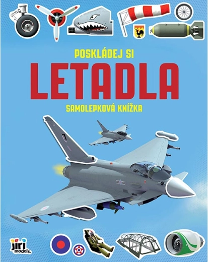 Poskládej si Letadla – samolepková knížka