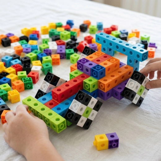 Jednoduše spojitelné 3D kostky