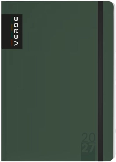 Týdenní diář A6 Verde zelený 2027