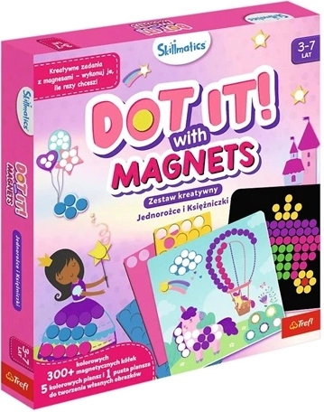 Trefl Skillmatics Dot It! s magnety jednorožci a princezny