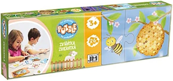 Puzzle pro předškoláky Zvířátka