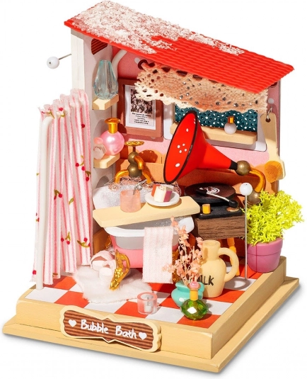 Miniatura domečku do koupelny Bubble Bath