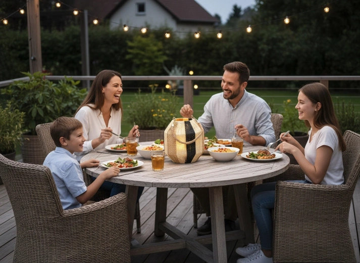 Atmosféra pro večerní posezení